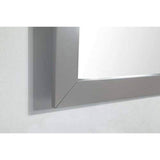 Vanity Art Savona 60 in. W x 22 in. D x 36 in. H Bath Vanity in Grey with Vanity Top in White with White Basin and Mirror