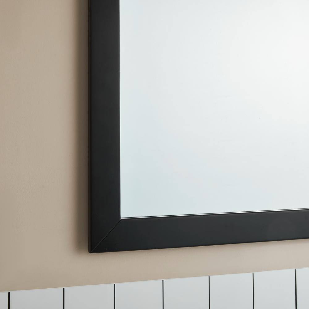 Vanity Art 84 in. W x 18 in. D x 36 in. H Bathroom Vanity in Espresso with Double Basin Vanity Top in White Ceramic and Mirrors
