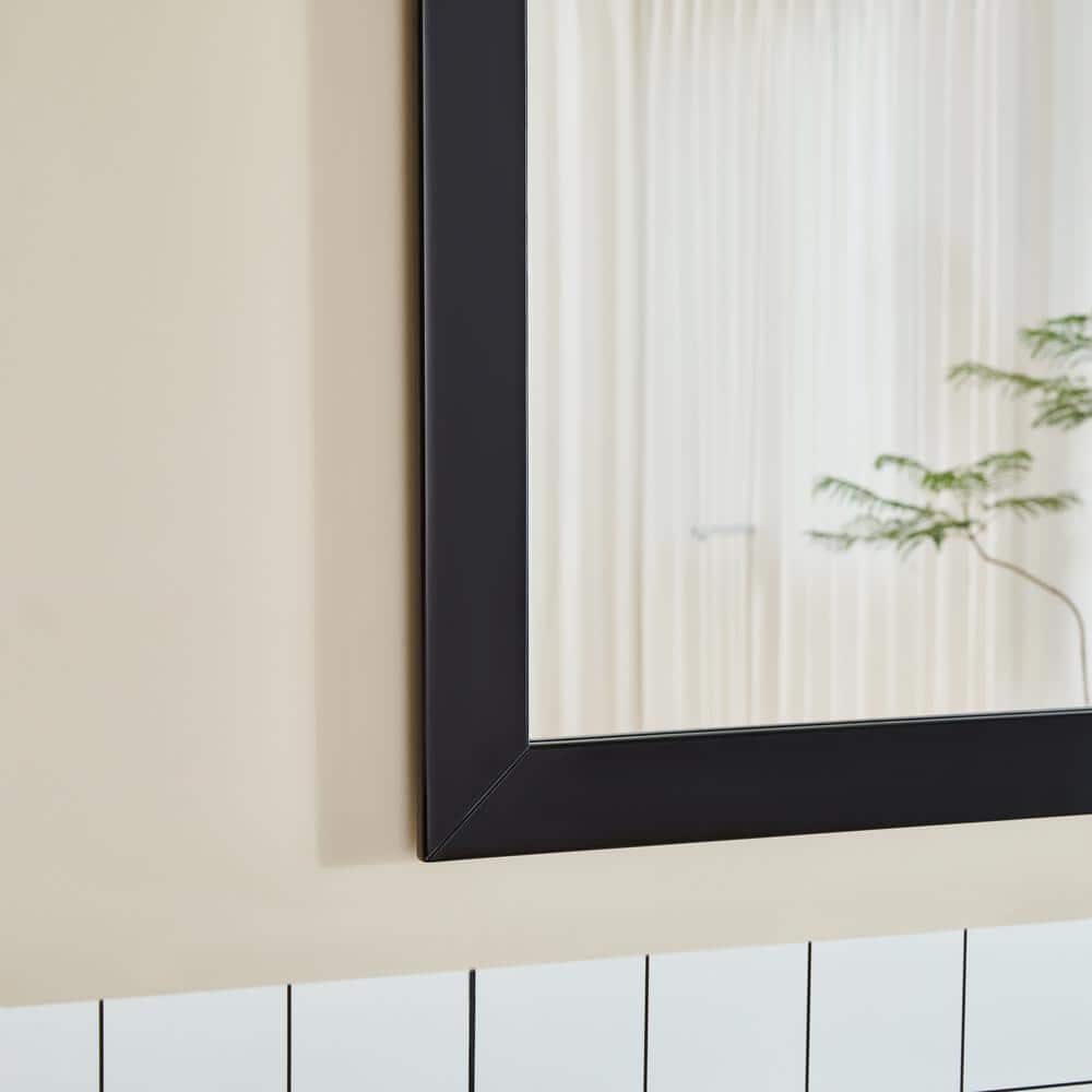 Vanity Art Brescia 84 in. W x 18 in. D x 36 in. H Bath Vanity in Espresso with Vanity Top in White with White Basin and Mirror