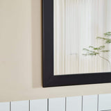 Vanity Art Brescia 84 in. W x 18 in. D x 36 in. H Bath Vanity in Espresso with Vanity Top in White with White Basin and Mirror