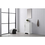 Vanity Art Vannes 20 in. W x 16 in. D x 34.5 in. H Bathroom Vanity in White with Ceramic Top