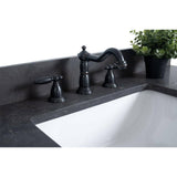 Vanity Art 48 in. W x 21.5 in. D x 34 in. H Single Sink Bathroom Vanity in Tan with Black Limestone Top