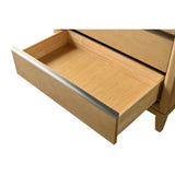 Vanity Art 36 in. W x 22 in. D x 34 in. H Single Sink Bathroom Vanity in Natural Oak with Engineered Marble Top