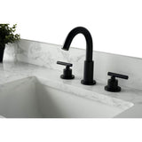 Vanity Art 42 in. W x 22 in. D x 34 in. H Single-Sink Bathroom Vanity in Natural Oak with Engineered Marble Top in Arabescato White