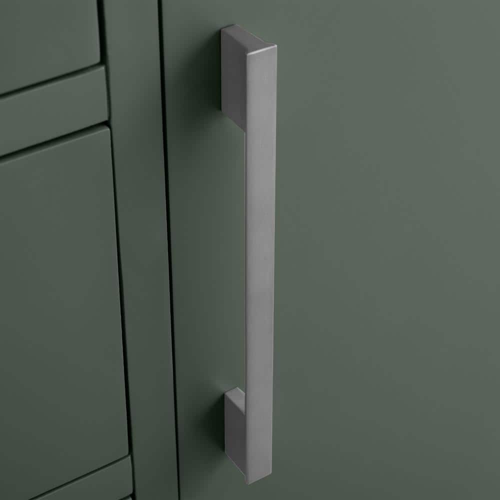 Vanity Art 48 in. W x 22 in. D x 34 in. H Single Sink Bathroom Vanity Cabinet in Vintage Green with Engineered Marble Top