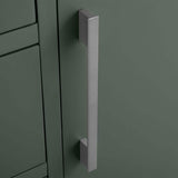Vanity Art 48 in. W x 22 in. D x 34 in. H Single Sink Bathroom Vanity Cabinet in Vintage Green with Engineered Marble Top