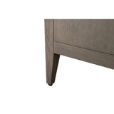Vanity Art 60 in. W x 22 in. D x 34 in. H Double-Sink Bath Vanity in Driftwood Gray with Engineered Marble Top in Arabescato White