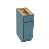 Vanity Art 12 in. W x 21 in. D x 32.5 in. H 1-Drawer Bath Vanity Cabinet without Top in Sea Green