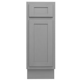 Vanity Art 12 in. W x 21 in. D x 32.5 in. H 1-Drawer Bath Vanity Cabinet without Top in Silver