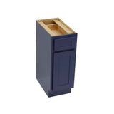 Vanity Art 12 in. W x 21 in. D x 32.5 in. H 1-Drawer Bath Vanity Cabinet Only in Blue