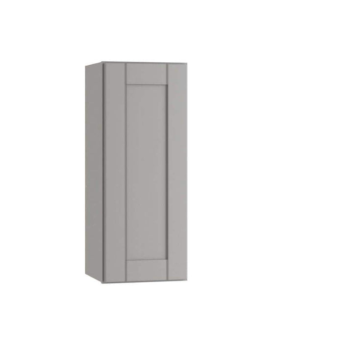 Contractor Express Cabinets Arlington Veiled Gray Plywood Shaker Stock Assembled Wall Kitchen Cabinet Soft Close 9 in W x 12 in D x 30 in H