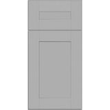 Contractor Express Cabinets Arlington Veiled Gray Plywood Shaker Stock Assembled Wall Kitchen Cabinet Soft Close 12 in W x 12 in D x 36 in H
