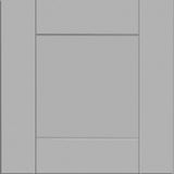 Contractor Express Cabinets Arlington Veiled Gray Plywood Shaker Stock Assembled Wall Kitchen Cabinet Soft Close 27 in W x 12 in D x 42 in H