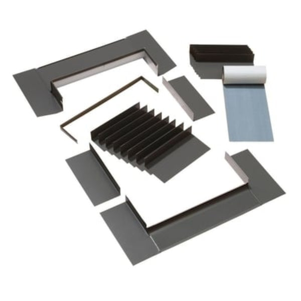 VELUX Aluminum Flashing Kit with Underlayment for Deck Mount Skylights