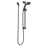 Delta 3-Spray Slide Bar Hand Shower, 24-in Bar, Venetian Bronze, 2.5 GPM, 70-in Hose