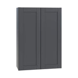 Richmond Venetian Onyx Plywood Shaker Stock Ready to Assemble Wall Kitchen Cabinet Sft Cls 24 in W x 12 in D x 30 in H