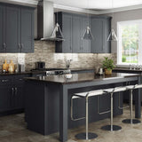 Richmond Venetian Onyx Plywood Shaker Ready to Assemble Corner Kitchen Cabinet Soft Close 24 in W x 12 in D x 42 in H