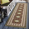 Safavieh Veranda 2-ft-7-in x 5-ft Indoor/Outdoor Rug, Chocolate/Terracotta, Medallion Coastal Pattern