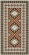 Safavieh Veranda 2-ft-7-in x 5-ft Indoor/Outdoor Rug, Chocolate/Terracotta, Medallion Coastal Pattern