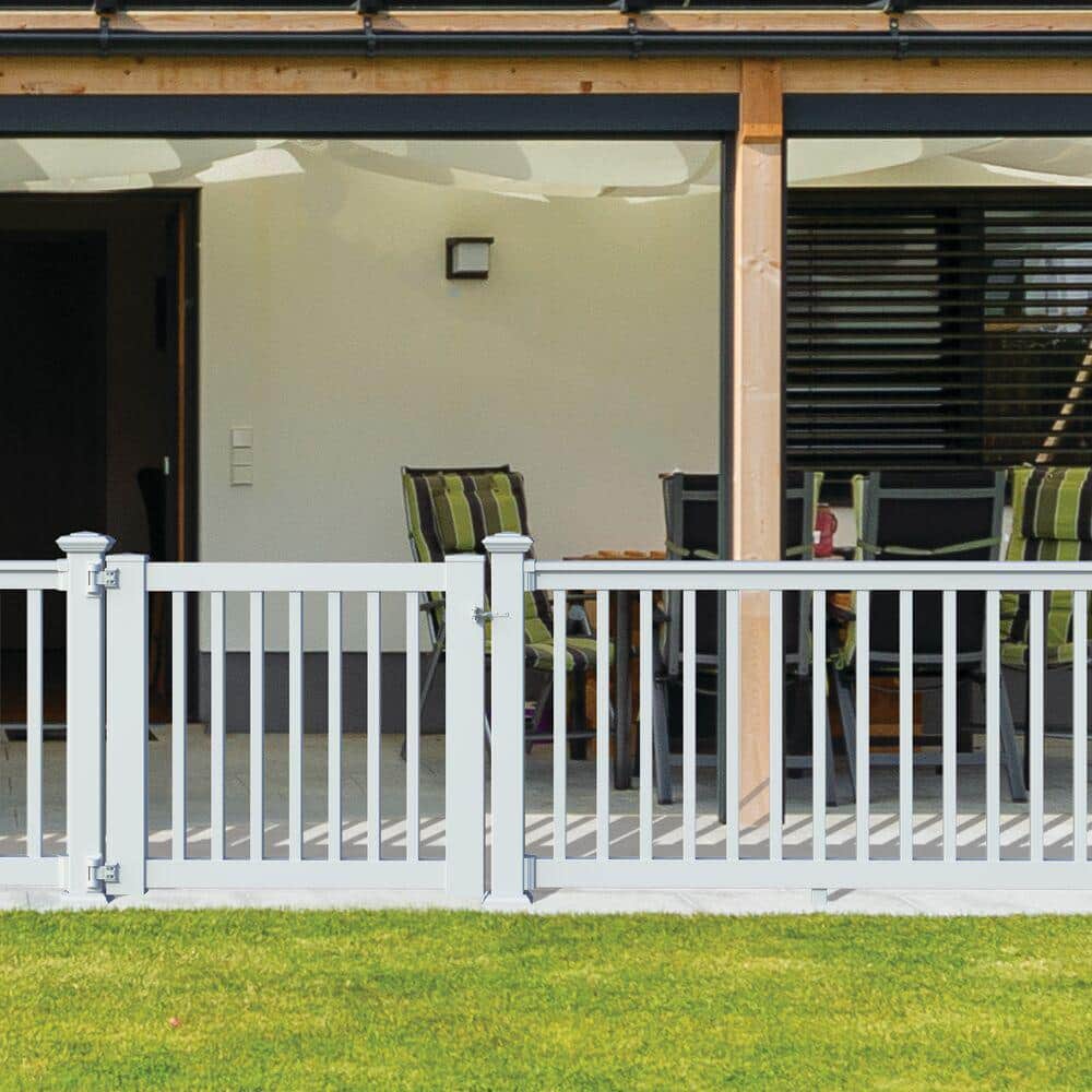 Veranda T Rail Vinyl Railing Gate Kit