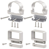 Veranda Traditional/Williamsburg White Line Bracket Kit (4-Piece)