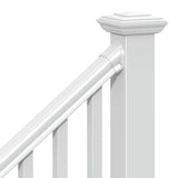 Veranda Traditional/Williamsburg White Stair Bracket Kit (4-Pack)