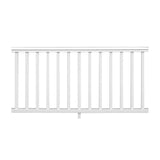 Veranda Traditional 6 ft. x 36 in. (Actual Size: 67-3/4 x 33 1/4" in.) White PolyComposite Rail Kit without Brackets