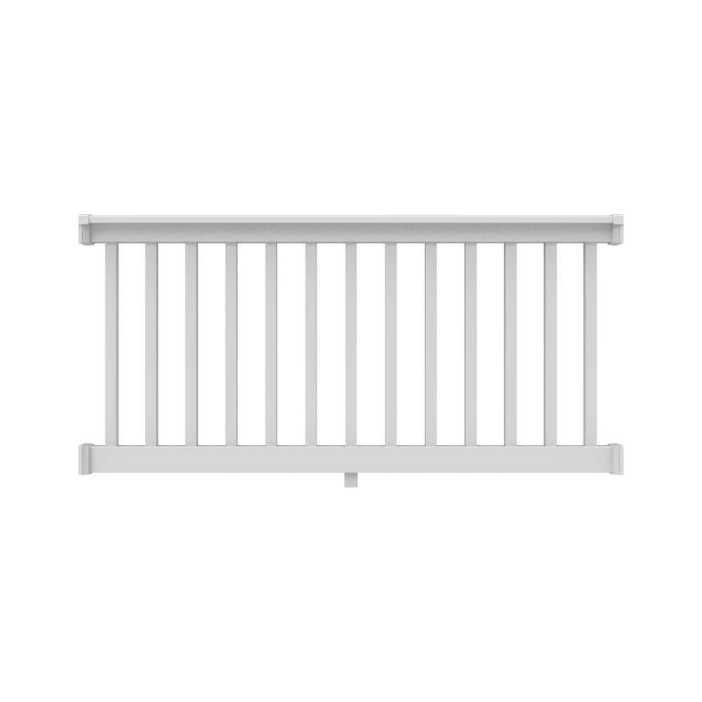 Veranda T-Rail 6 ft. x 36 in. (Actual Size: 67-3/4 L x 33-1/4 in. H) Vinyl Railing Level Kit