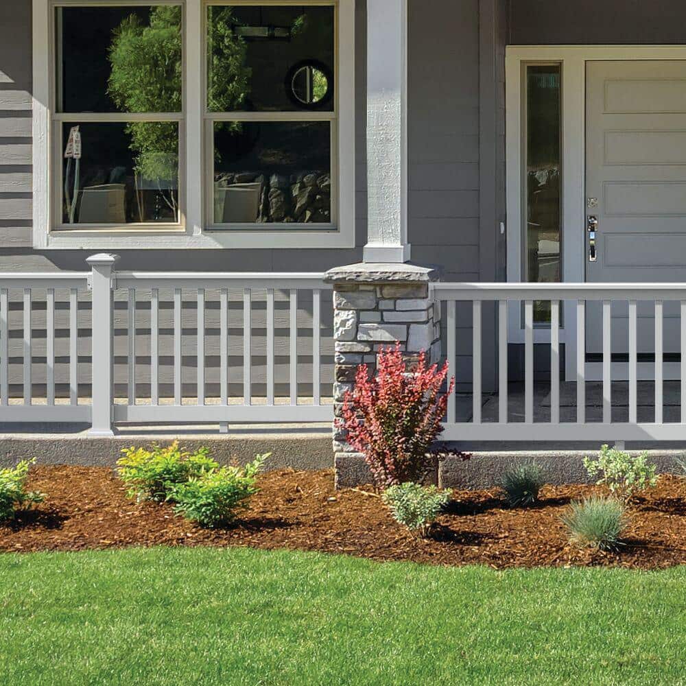 Veranda T-Rail 6 ft. x 36 in. (Actual Size: 67-3/4 L x 33-1/4 in. H) Vinyl Railing Level Kit