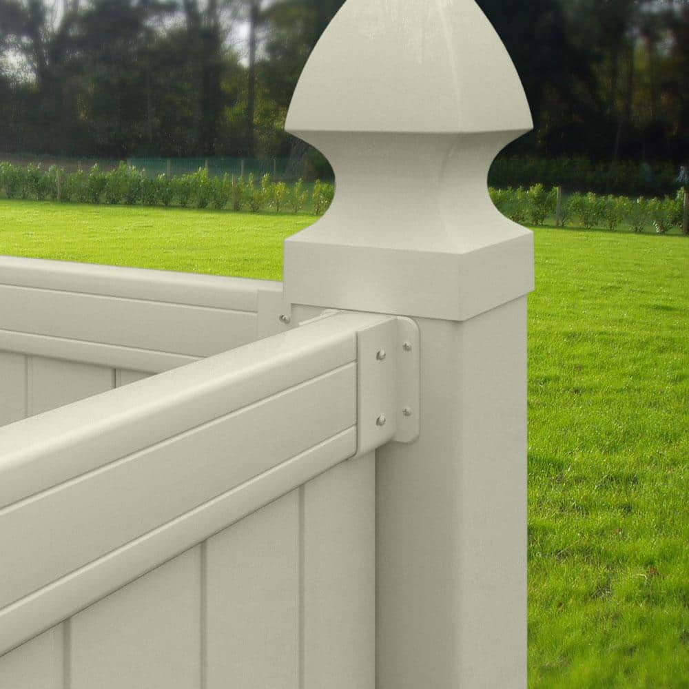 Veranda Tan Vinyl Fence Bracket Kit