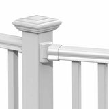 Veranda Traditional/Williamsburg White Angle Bracket Kit (4-Pack)