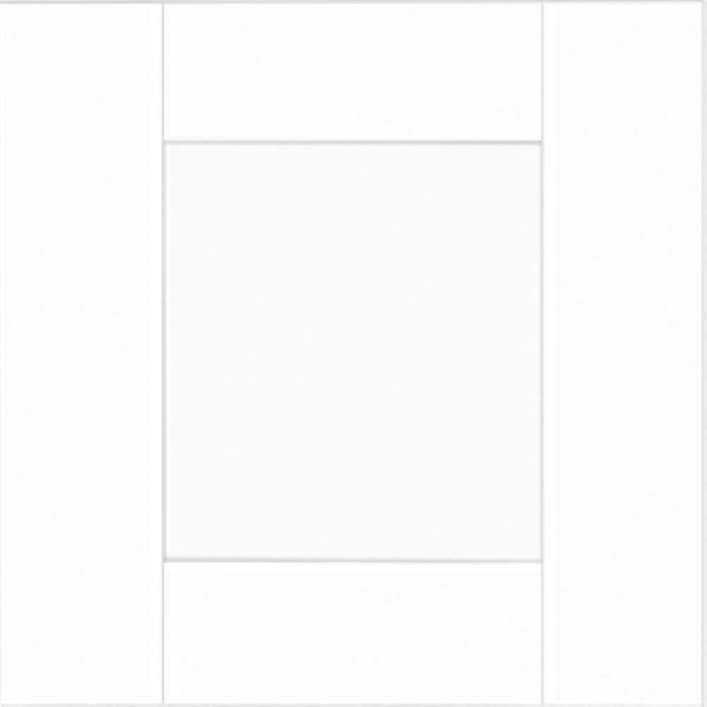MILL'S PRIDE Richmond Verona White Plywood Shaker Stock Ready to Assemble Wall Kitchen Cabinet Soft Close 24 in W x 12 in D x 30 in H