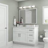 Arlington Vesper White Plywood Shaker Stock Assembled Wall Kitchen Cabinet Soft Close 33 in W x 12 in D x 30 in H