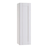 Contractor Express Cabinets Arlington Vesper White Plywood Shaker Stock Assembled Wall Kitchen Cabinet Soft Close Left 9 in W x 12 in D x 42 in H