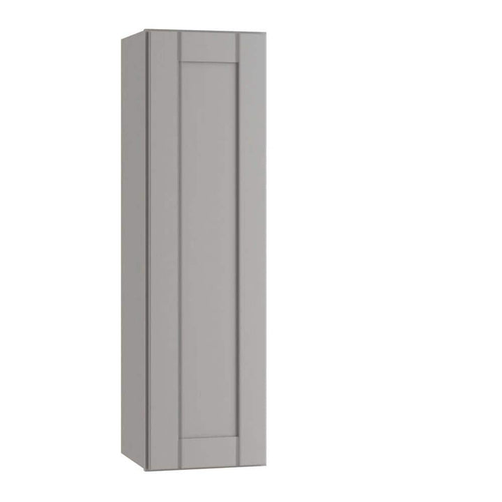MILL'S PRIDE Richmond Vesuvius Gray Plywood Shaker Stock Ready to Assemble Wall Kitchen Cabinet Sft Cls 12 in W x 12 in D x 42 in H