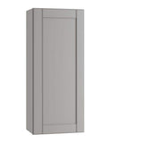MILL'S PRIDE Richmond Vesuvius Gray Plywood Shaker Stock Ready to Assemble Wall Kitchen Cabinet Sft Cls 15 in W x 12 in D x 42 in H