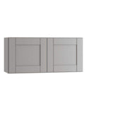 MILL'S PRIDE Richmond Vesuvius Gray Plywood Shaker Stock Ready to Assemble Wall Kitchen Cabinet Sft Cls 36 in W x 12 in D x 24 in H