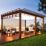 VEVOR Post Base 4 in. x 4 in. Internal 3.6 in. x 3.6 in. Heavy-Duty Powder-Coated Decking Board Steel Post Bracket (2-Pieces)