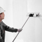 VEVOR Drywall Skimming Blade Set, 7/10/14/16/24 in. Skimming Blades +34 in. -81.6 in. Extension Handle Pole, Skim Coat Tools