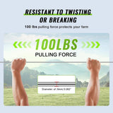 VEVOR 16 Gauge Aluminum Wire for Electric Fencing, 1640 ft. 500 M Electric Fence Wire, Portable Fencing Wire, Aluminum Alloy