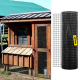 VEVOR Hardware Cloth 24 in. x 50 ft. Galvanized Steel Vinyl Coated 16-Gauge Chicken Wire Fencing for Garden Fencing