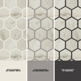 MSI Vigo Gris Hexagon 12 in. x 12 in. Matte Ceramic Floor and Wall Tile (8 sq. ft./Case)