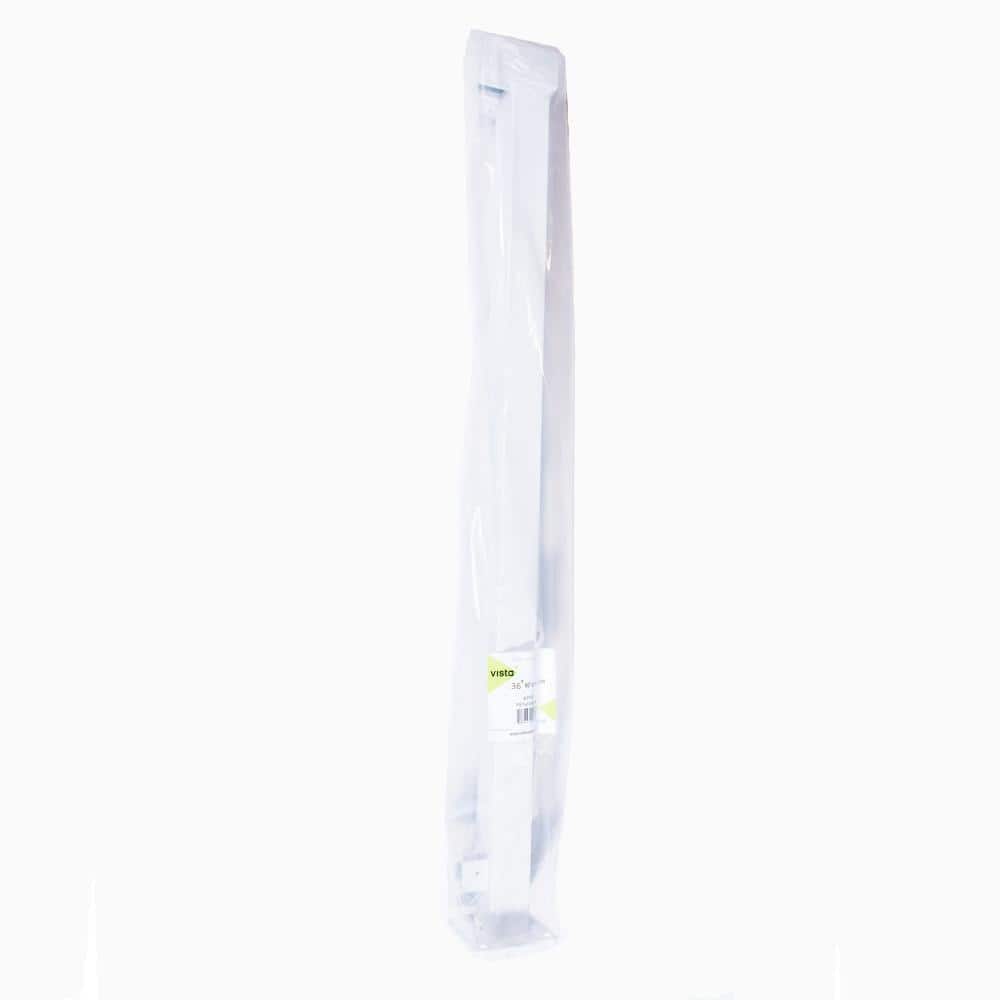 Vista Railing Systems Inc 36 in. H x 2 in. W White Aluminum 90° Corner Post