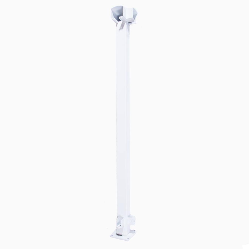 Vista Railing Systems Inc 36 in. H x 2 in. W White Aluminum 90° Corner Post