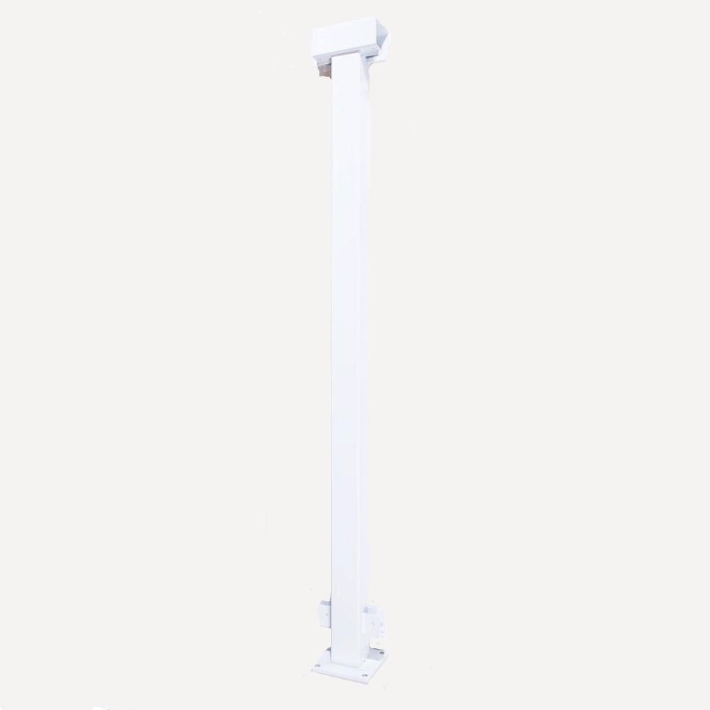 Vista Railing Systems Inc 36 in. H x 2 in. W Gloss White Aluminum Mid Post for Railing Kit
