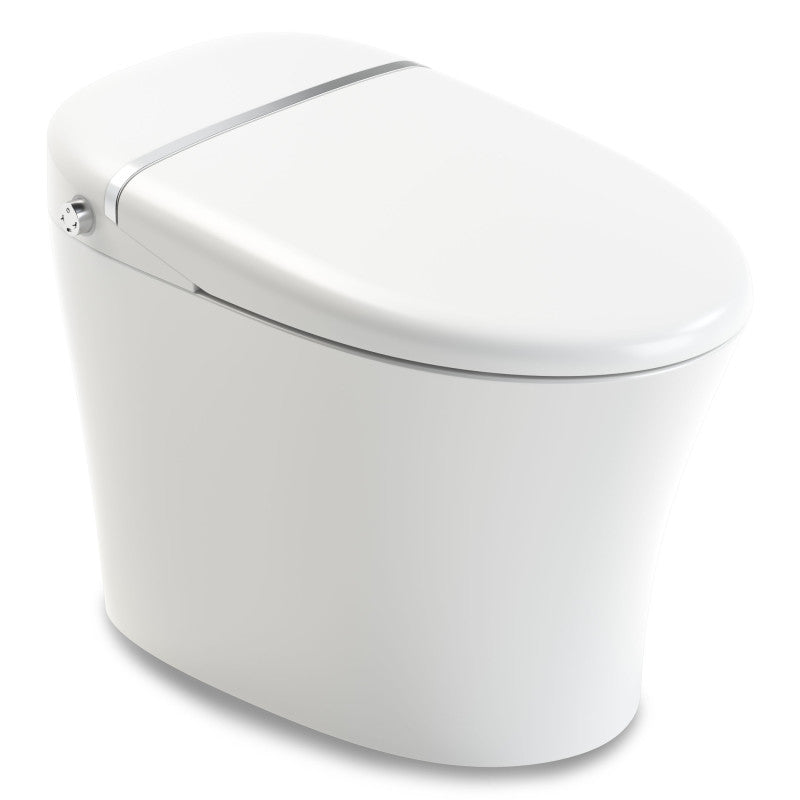 ENVO Aura Smart Toilet Bidet with Remote & Auto Flush in White