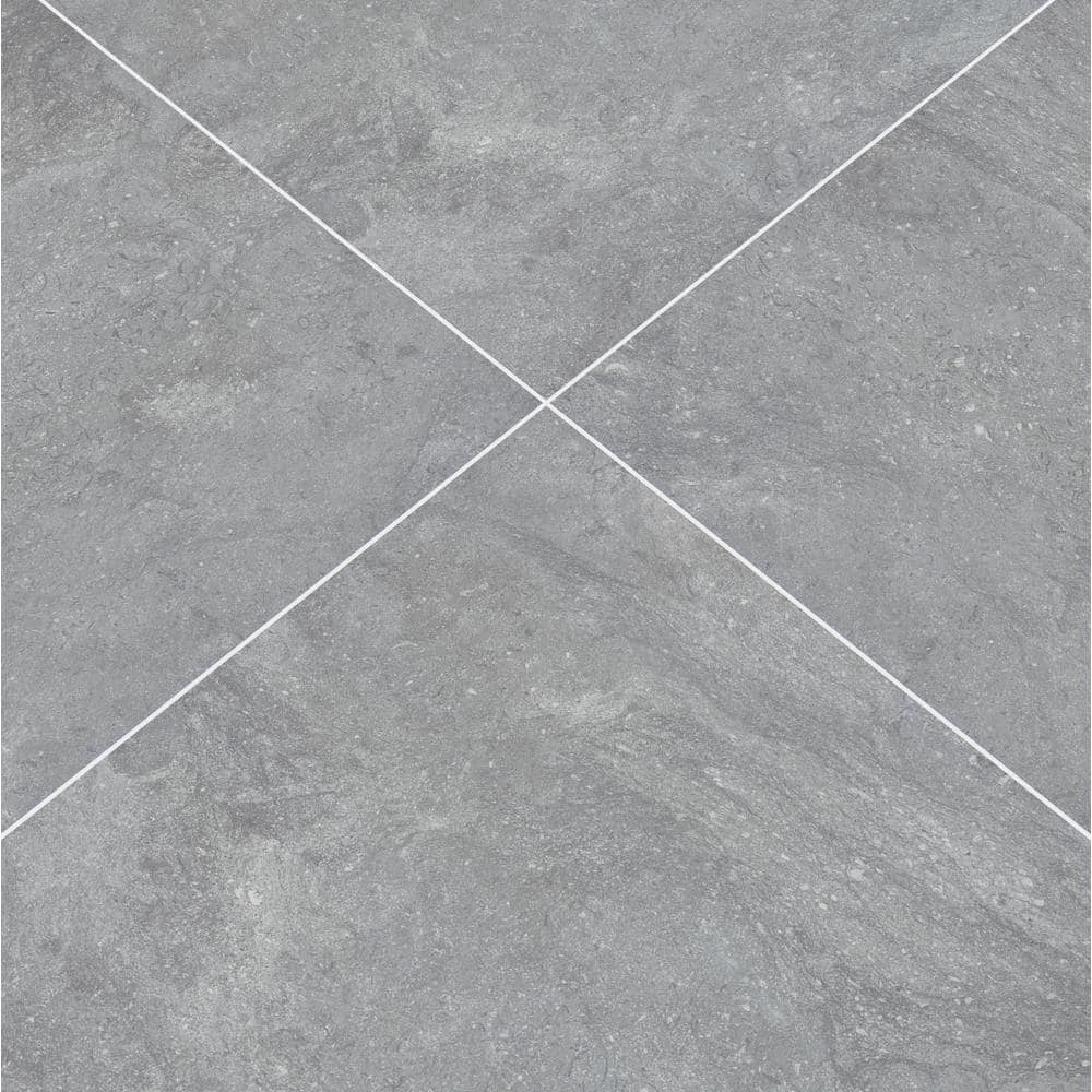 MSI Vulkon Grey 2 cm. x 24 in. x 24 in. Matte Porcelain Paver Floor Tile (8 sq. ft./Case)