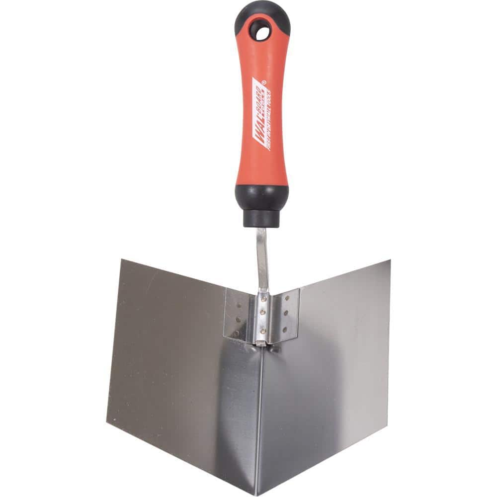 Wal-Board Tools 6.5 in. x 11.5 in. Large Inside Corner Tool Trowel
