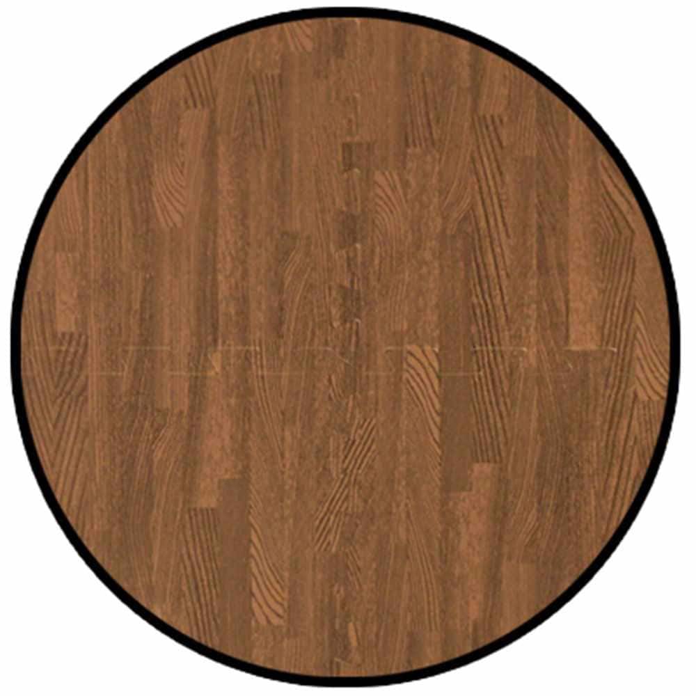 ACHIM Walnut 24 in. x 24 in. Interlocking Foam Anti-Fatigue Tiles (16 sq. ft./Case)