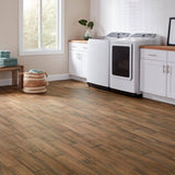 Daltile Baker Wood 6 in. x 24 in. Walnut Glazed Porcelain Floor and Wall Tile (14.55 sq. ft./Case)